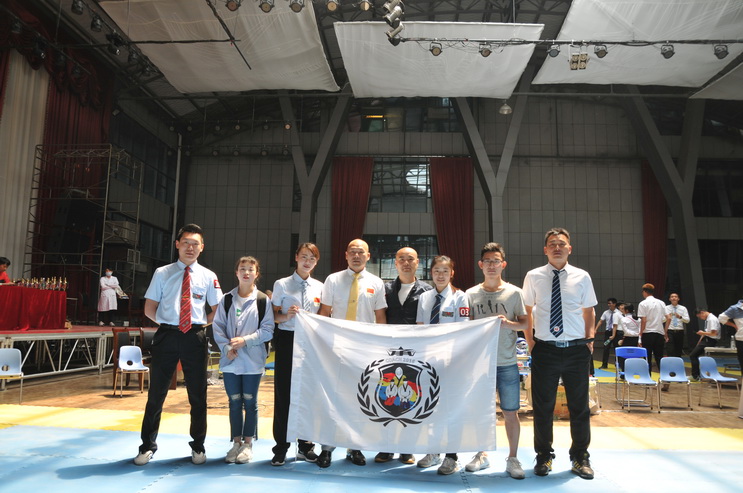 承示范团助力2017年绵阳市第二届跆拳道锦标赛